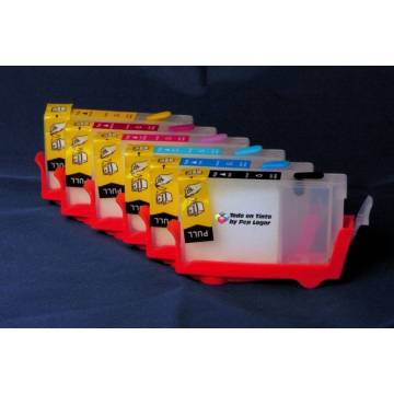 Para Canon cli 8 6 cartuchos recargables bkcmymccc Para Canon cli 8 6 cartuchos recargables bkcmymccc