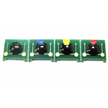 para Hp cp3525 cp3530 set 4 chips para Hp cp3525 cp3530 set 4 chips
