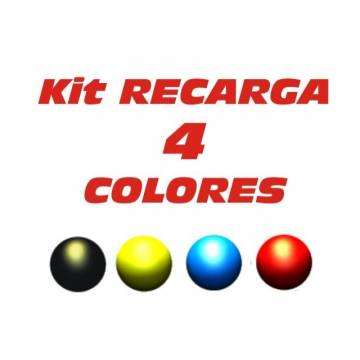 para Hp Laserjet 1600 2600 2605 CM1015 CM1017 recargas toner 4 botellas cmyk + 4 chips para Hp Laserjet 1600 2600 2605 CM1015 CM1017 recargas toner 4 botellas cmyk + 4 chips