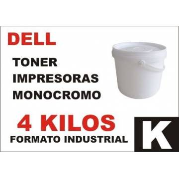 para DELL toner monocromo universal formato industrial 4 Kg para DELL toner monocromo universal formato industrial 4 Kg