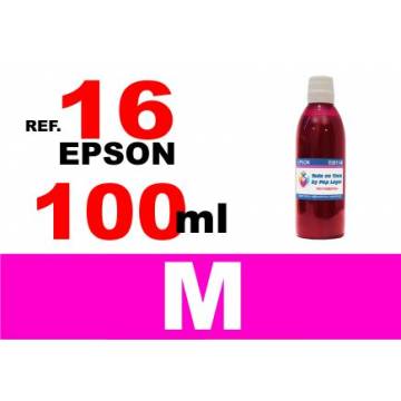 16, 16 XL botella 100 ml. tinta magenta 16, 16 XL botella 100 ml. tinta magenta