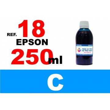 18 18 xl botella 250 ml. tinta cian 18 18 xl botella 250 ml. tinta cian