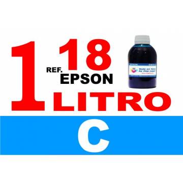 18, 18 XL botella 1 L tinta cian 18, 18 XL botella 1 L tinta cian