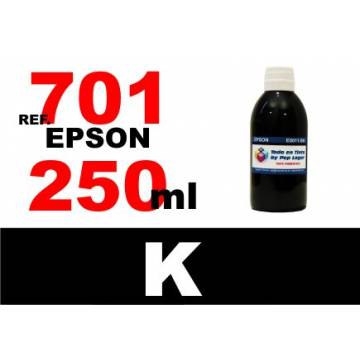 7011, 7011 XXL botella 250 ml. tinta negra 7011, 7011 XXL botella 250 ml. tinta negra