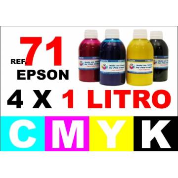 71, pack 4 botellas 1 L. CMYK 71, pack 4 botellas 1 L. CMYK