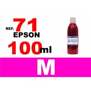 71, botella 100 ml. tinta magenta 71, botella 100 ml. tinta magenta