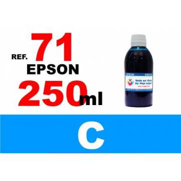 71 botella 250 ml. tinta cian 71 botella 250 ml. tinta cian