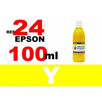 24 XL botella 100 ml. tinta amarilla 24 XL botella 100 ml. tinta amarilla