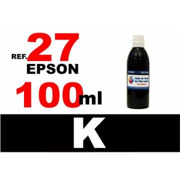 27 botella 100 ml. tinta negra 27 botella 100 ml. tinta negra