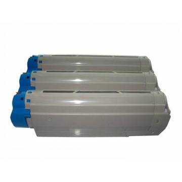 para Oki C5600 C5700 3 cartuchos reciclados toner color C M Y 4000 paginas para Oki C5600 C5700 3 cartuchos reciclados toner color C M Y 4000 paginas