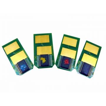 Chips OKI ES3451MFP ES5430DN ES5461MFP CMYK formato industrial pack 5 x 4 Ud. Chips OKI ES3451MFP ES5430DN ES5461MFP CMYK formato industrial pack 5 x 4 Ud.