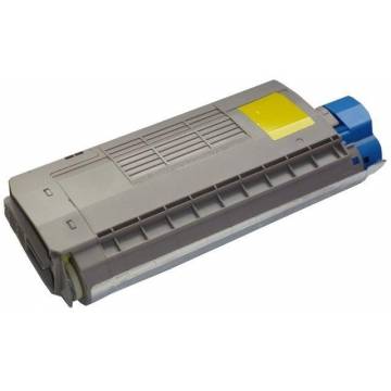 para Oki C710 C710DN C710DTN C711 color amarillo cartucho toner reciclado para Oki C710 C710DN C710DTN C711 color amarillo cartucho toner reciclado
