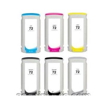 130ml Dye Cyan para HP Designjet T1100,T1200,T1300,T230072 130ml Dye Cyan para HP Designjet T1100,T1200,T1300,T230072